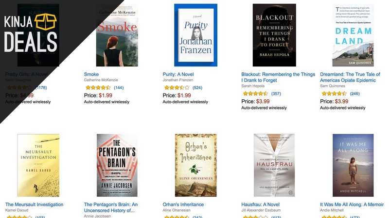 Illustration for article titled Today's Best Deals: Editor's Choice Books, Discounted Coats, LED Beanie, and More